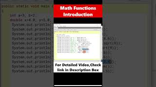 Math Functions Introduction [upl. by Chaiken]