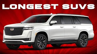 Top 5 Biggest SUVs In The World 2022  Large Luxury Crossovers [upl. by Auqemahs41]