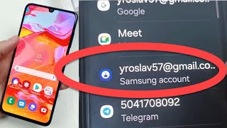 Como eliminar cuenta de samsung account A70  Como quitar cuenta de samsung account A70 [upl. by Leisam140]