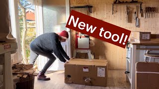 Unboxing my new Axminster saw AXMINSTER WORKSHOP AW254TS 254MM TABLE SAW [upl. by Dominus]