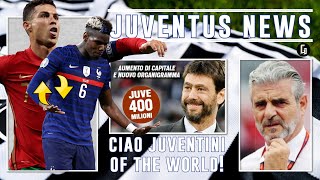 JUVENTUS 400 MILLION amp A NEW STRUCTURE CONFIRMED [upl. by Vary85]