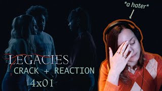 legacies  4x01 CRACK  REACTION [upl. by Wilkey]