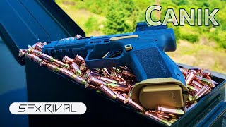 CANIK SFX RIVAL  UNBOXING  REVIEW  SHOOTING TEST [upl. by Litman]