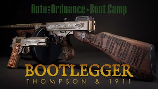 AutoOrdnance Custom Bootlegger Thompson and 1911 Overview [upl. by Alleram]