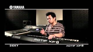 YAMAHA Motif XF8 2mp4 [upl. by Ohs]