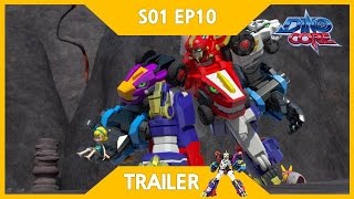 DinoCore Trailer The Mech Dino Sarcosuchus  Korean Animation  Season 1 Episode 10 [upl. by Erdeid]