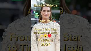 Brooke Shields Then and Now antesedepois beforeandafter brookeshields hollywood [upl. by Ahsinik]