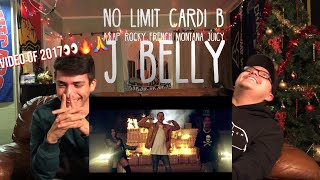 G Eazy No Limit REMIX Cardi B French Montana AAP Rocky Juicy J amp BellyMusic Video Reaction [upl. by Alyacim842]