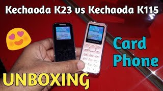 Kechaoda K33 vs Kechaoda K115 Unboxing amp Review Hindi [upl. by Peih]