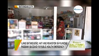 Balitang Southern Tagalog Covid19 Alert [upl. by Eves]