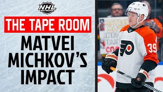 The Tape Room Matvei Michkov making an impact [upl. by Zetnod583]