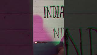 India creating brand logo🇮🇳🇮🇳logo short india brand sbiswas gamer [upl. by Glennon]