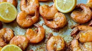 Easy Old Bay Baked Shrimp [upl. by Nelac355]