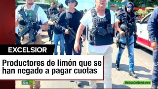 Crimen organizado corta árboles de limoneros en Michoacán [upl. by Nesral17]