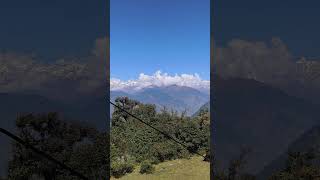 Deoria Tal view point  chaukhamba mountain amazing view 😍  shorts travel vlog deoriatal [upl. by Naejamron]