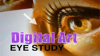 LiveStream ✨Eye Study  Digital Art Process in Procreate [upl. by Jala]