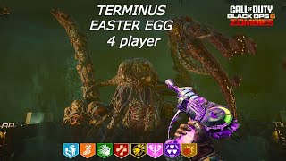 4 PLAYER TERMINUS EASTER EGG LIVE GAMEPLAY Black Ops 6 Zombies [upl. by Lati]