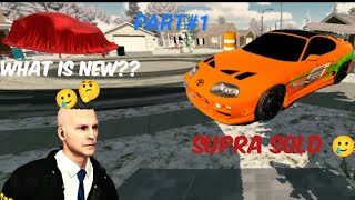 SUPRA SOLD 🥲PART1 WHAT IS NEW🤔  IN MY GARAGE  CAR PARKING MULTIPLAYER  ABDUL MOUEEZ YT [upl. by Otanutrof]