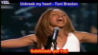 Unbreak my heart Toni Braxton Lyrics [upl. by Assertal720]