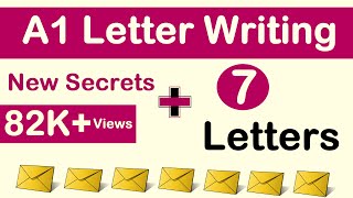 A1 Letter Writing Secrets  Learn German in Hindi  Learn German in Urdu [upl. by Maybelle]