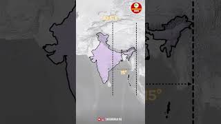 Indian Time Zone indiangeography upsc anupsir [upl. by Gale]