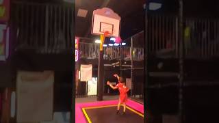 Trampoline Basketball jumpinc jumppark trampoline basketball trampolinepark trampolinefun fun [upl. by Ahsienet42]