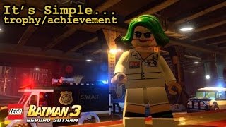 Its Simple trophy  achievement  Dark Knight DLC  Lego Batman 3 Beyond Gotham [upl. by Christianna]