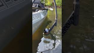 This fish finder connects to your phone  kayakbassfishing bassfishing kayakfishing [upl. by Geraud875]