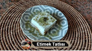 Pratik ve lezzetli Etimek Tatlısı Tatlı Tariflerim 💯 youtube tarif food [upl. by Sauncho328]