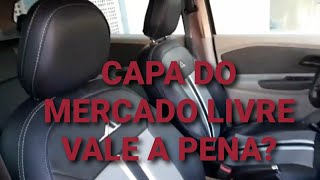 CAPA PARA BANCO DO CARRO DE CORVIN DO MERCADO LIVRE VALE A PENA [upl. by Nylcsoj]