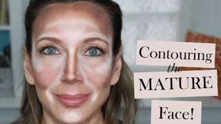 How to Contour the Mature Face  Contouring amp Highlighting Tutorial [upl. by Trumaine129]