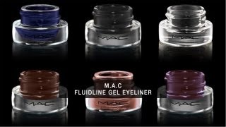 MAC FLUIDLINE GEL EYELINER Expert Product Review [upl. by Can]