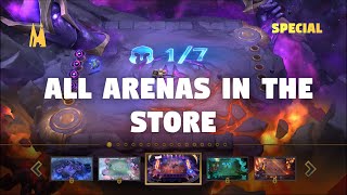 All Arenas In The Store  TFT SET 9 [upl. by Carrew]