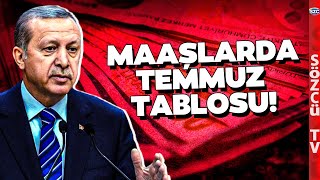 Emekli ve Memur Maaşında Yeni Tablo Erdoğanın Müjdesi Temmuzda Maaşlar Ne Olacak [upl. by Ettolrahs]