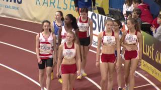 Indoor Meeting Karlsruhe 2014  60m Regional U16 [upl. by Teleya]