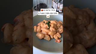 🍝 EASY CREAMY GNOCCHIS RECIPE 🍅 gnocchirecipe gnocchi easyrecipe vegetarianrecipes pasta [upl. by Limoli]