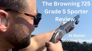 The Prettiest Browning Ever Made  The Browning 725 Grade 5 Sport Review [upl. by Liddle39]