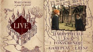 Harry Potter és a Főnix Rendje LIVE GAMEPLAY PC játék magyar szinkronnal – 1 rész  Mareszmore [upl. by Nerhe]