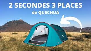 LA TENTE 2 SECONDES 3 PLACES QUECHUA TESTampAVIS [upl. by Alim784]