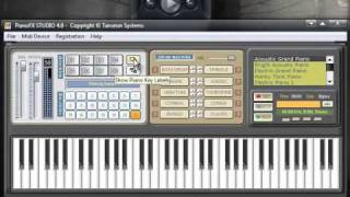 Piano FX sintetizador o teclado en tu computador gratis [upl. by Rhpotsirhc]