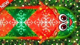 Wormateio Fastest Way To Unlock All Christmas Skins Update  Wormateio Epic Gameplay [upl. by Malas]