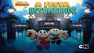 Turma da Mônica  A Festa Assombrada  Gameplay Online [upl. by Drofliw892]