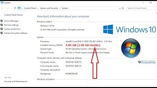 How to Fix All RAM GB Not Useable Problem in Windows 1087 [upl. by Kerad904]