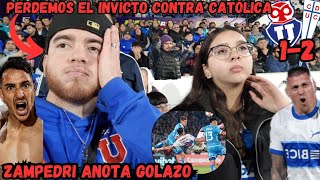 U de Chile vs UCatólica 12  Reacción desde el Estadio  Goles y Resumen Completo [upl. by Yortal759]