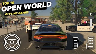 TOP 20 New Offline Open World Car Games for Android amp iOS 2024 Part 1 • Best Roleplay Games [upl. by Loraine]