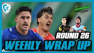 NRL SuperCoach 2024 Round 26 CARNAGE WEKKLY WRAP [upl. by Julie295]