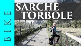 Ciclabile da Sarche 250 m a Torbole 68 m [upl. by Anastice725]