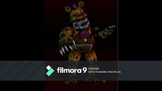 Nightmare Fredbear Sings I Got No Time Remix [upl. by Studnia]