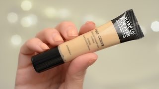 Full Cover Concealer Extreme Camouflage Cream Make Up Forever  Review amp Demo [upl. by Limemann342]