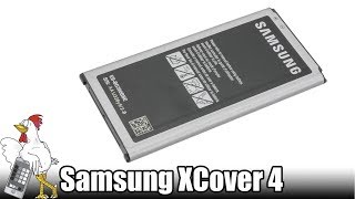 Guía del Samsung Galaxy XCover 4 Cambiar batería [upl. by Blayne]